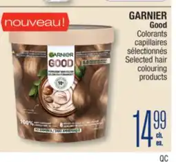 Jean Coutu GARNIER Good Selected hair colouring products offer