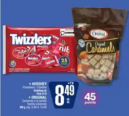 Jean Coutu HERSHEY Candies ORIGINAL Vanilla caramels offer