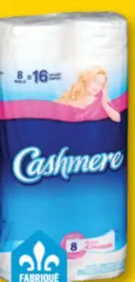 Familiprix CASHMERE, Bathroom tissue, 8 double rolls offer