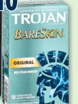 Familiprix TROJAN, Selected condoms offer