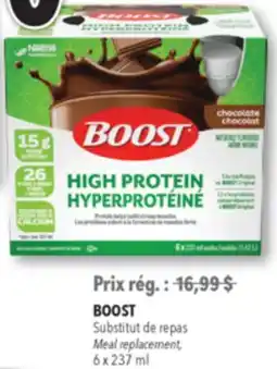Familiprix BOOST, Meal replacement, 6 x 237 ml offer
