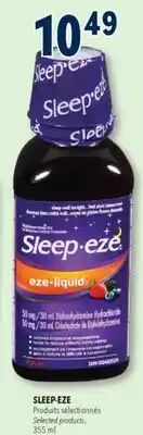 Familiprix SLEEP-EZE, Selected products, 355 ml offer