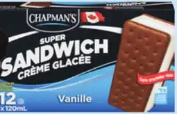 Giant Tiger Chapman's frozen desserts offer