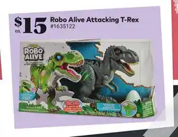 Giant Tiger Robo Alive Attacking T-Rex offer