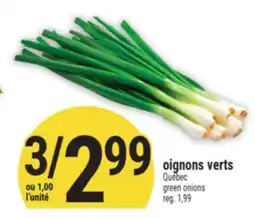 Marché Adonis OIGNONS VERTS QUÉBEC | GREEN ONIONS offer