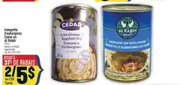Marché Adonis Trempette d'aubergines Cedar ou Al Rabih | Cedar or Al Rabih eggplant dip offer