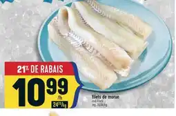 Marché Adonis FILETS DE MORUE | COD FILLETS offer