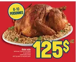 Marché Adonis DINDE CUITE | COOKED TURKEY SERVED offer