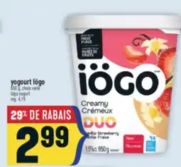 Marché Adonis YOGOURT IÖGO | IÖGO YOGURT offer
