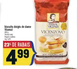Marché Adonis BISCUITS DOIGTS DE DAME VICENZI | VICENZI LADY FINGERS COOKIES offer