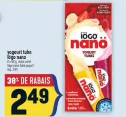 Marché Adonis Yogourt tube Iögo nano | Iögo nano tube yogurt offer