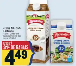Marché Adonis Crème 10-35% Lactantia | Lactantia cream 10-35% offer