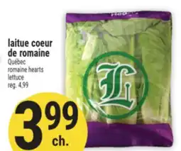 Marché Adonis Laitue coeur de romaine | Romaine hearts lettuce offer