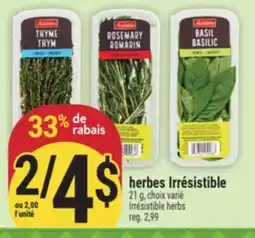 Marché Adonis HERBES IRRÉSISTIBLE | IRRÉSISTIBLE HERBS offer