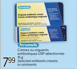 Brunet PERSONNELLE Crèmes ou onguents antibiotiques USP sélectionnés offer