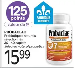 Brunet PROBACLAC Probiotiques naturels sélectionnés offer