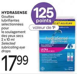 Brunet HYDRASENSE Gouttes lubrifiantes sélectionnées pour le soulagement des yeux secs offer