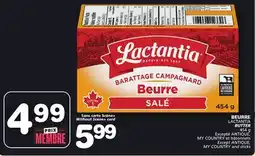 Marches Tradition LACTANTIA BUTTER offer