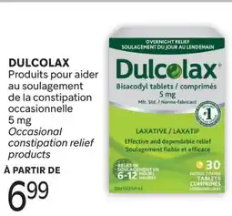 Brunet DULCOLAX Produits pour aider au soulagement de la constipation occasionnelle offer