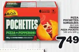 Marches Tradition McCAIN FROZEN PIZZA POCKETS offer