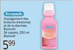Brunet PERSONNELLE Soulagement des brûlures d'estomac et de la diarrhée Bismuth offer