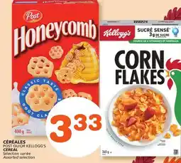 Marches Tradition POST OR KELLOGG'S CEREAL offer