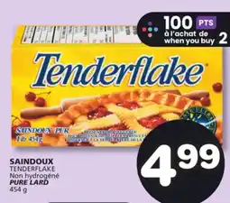 Marches Tradition TENDERFLAKE Non hydrogéné PURE LARD offer