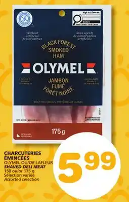 Marches Tradition OLYMEL OR LAFLEUR SHAVED DELI MEAT offer
