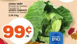 Marches Tradition GREEN CABBAGE offer