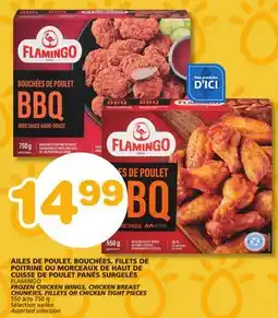 Marches Tradition FLAMINGO FROZEN CHICKEN WINGS, CHICKEN BREAST CHUNKIES, FILLETS OR CHICKEN TIGHT PIECES offer