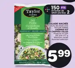 Marches Tradition TAYLOR FARMS CHOPPED KIT OR CHOPPED SALAD offer
