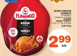 Marches Tradition FLAMINGO FROZEN YOUNG TURKEY offer