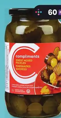 Marches Tradition COMPLIMENTS PICKLES offer