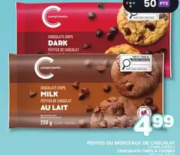 Marches Tradition COMPLIMENTS CHOCOLATE CHIPS & CHUNKS offer