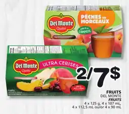 Marches Tradition DEL MONTE FRUITS offer