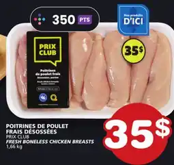 Marches Tradition PRIX CLUB FRESH BONELESS CHICKEN BREASTS offer