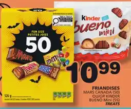 Marches Tradition MARS CANADA (50) OR KINDER BUENO Mini (55) TREATS offer