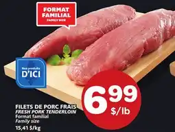 Marches Tradition FRAIS FRESH PORK TENDERLOIN offer