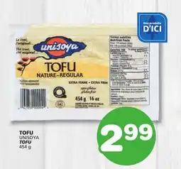 Marches Tradition UNISOYA TOFU offer