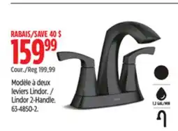 Canadian Tire Moen Lindor 2-Handle offer