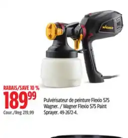 Canadian Tire Wagner Flexio 575 Paint Sprayer offer