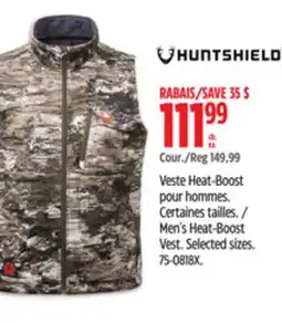 Canadian Tire Men's Heat-Boost Vest offer