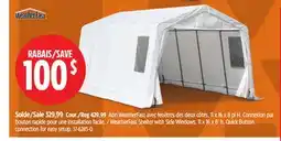 Canadian Tire WeatherFast Shelter with Side Windows offer