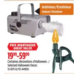 Canadian Tire Gemmy Selected Halloween Decor offer