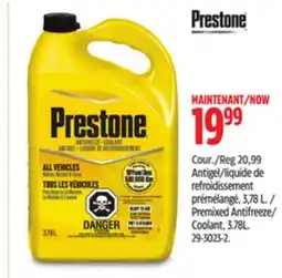 Canadian Tire Prestone Premixed Antifreeze/ Coolant offer