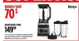 Canadian Tire Ninja Professional Plus Blender Duo with Auto-iQ offer