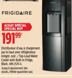 Canadian Tire Frigidaire op-Load Water Cooler with Built-In Fridge, Black offer