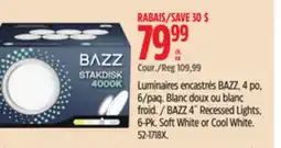Canadian Tire BAZZ 4˝ Recessed Lights, 6-Pk offer
