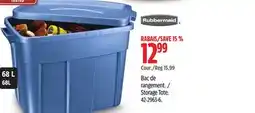 Canadian Tire Rubbermaid Storage Tote offer
