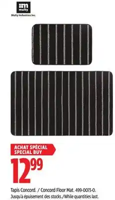Canadian Tire Multy Home Concord Floor Mat offer